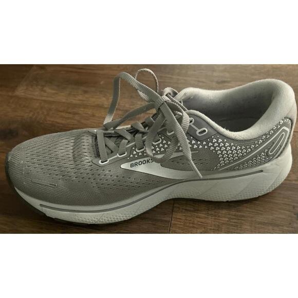 Brooks Ghost 14 Running Shoes Women’s Sz 9. 5 Athletic Gray Comfort Walking - Picture 3 of 13